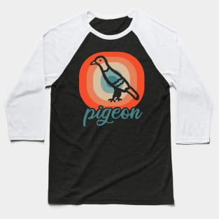 Vintage pigeon post motif pigeon whisperer gift Baseball T-Shirt
